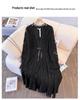 Plus Size Women's Lace Dress with Velvet Lining - Autumn/Winter, Elegant Slimming Skirt for 130-300 lbs