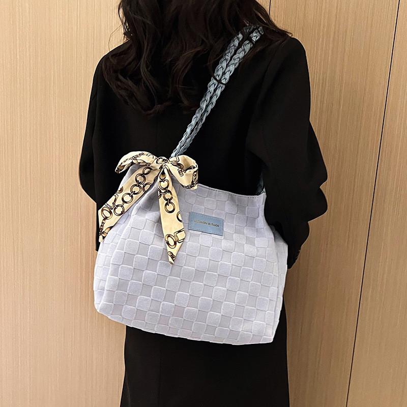 Spacious Vintage Canvas Tote Bag For Women 2023 Trendy Fashionable Shoulder Bag