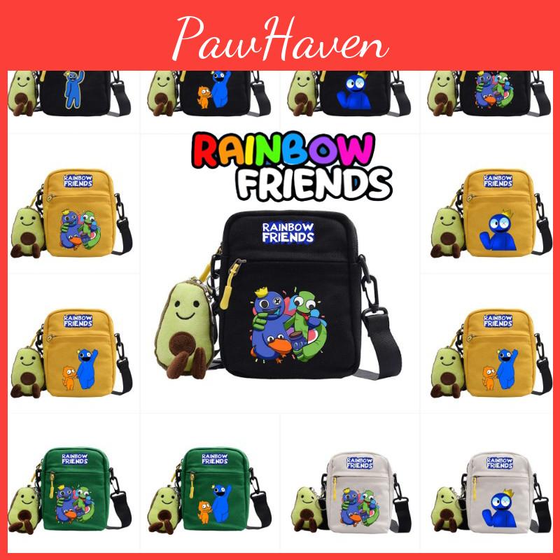 Cute Roblox Rainbow Friends Shoulder Bag For Kids Lightweight And Durable