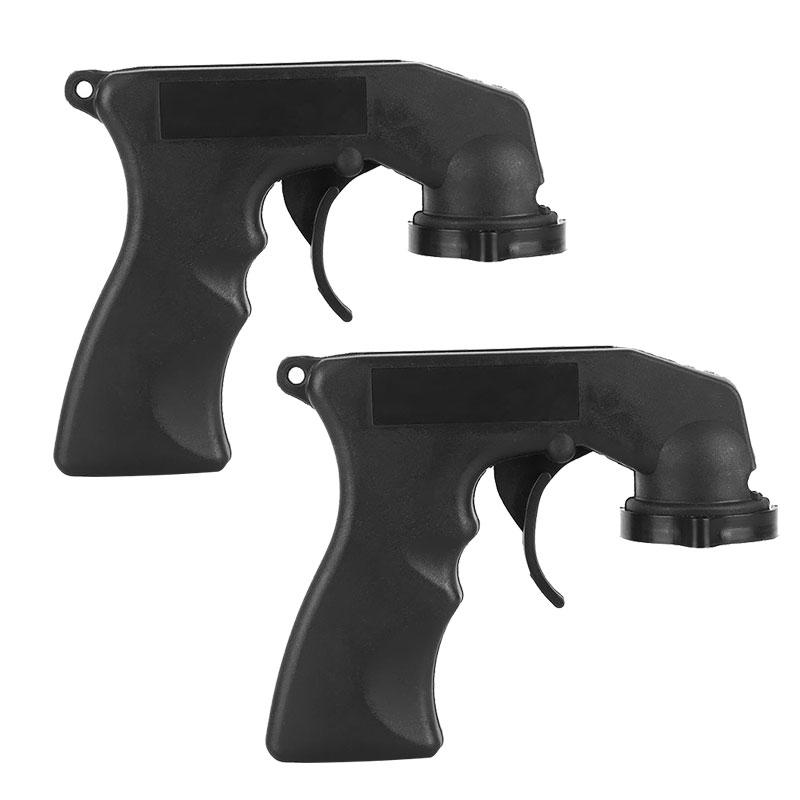 Spray Adaptor Paint Care Aerosol Spray Gun Handle with Full Grip Trigger Locking Collar Maintenance Repair Tool Car Paint Tool