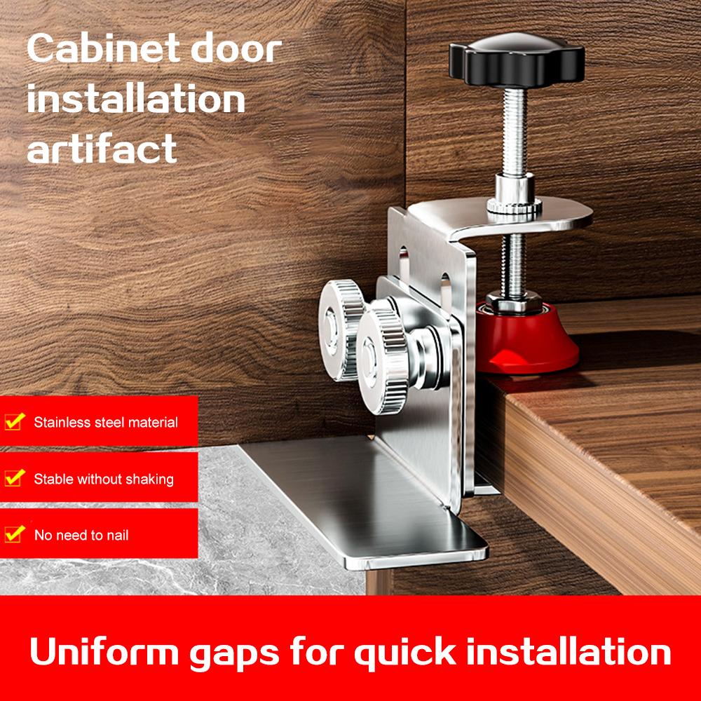 Cabinet Door Mounting Jig Cabinets Frame Clamp Woodworking Cabinet Door Installation Locator Furniture Installation Clamps Tools
