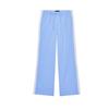 Women's Spring Clothing Cotton Blend High Waist Color Contrast Patchwork Lace Decoration Gingham Pajamas Style Pants 5030403