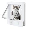 Flexible Cats Entry For Interior Door Passage Including Selectable Opening Side And Durable ABS Construction