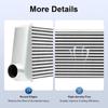 Xiaomi Turbo Intercooler Universal Intercooler Automotive Cooling Systems Front Mount Tube Intercooler OD=76mm Charge Air Cooler