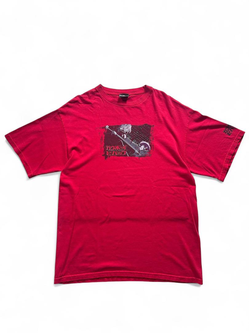 

[USED] 90s Cowboy Bebop Spike x Vicious T-shirt Anime ODM