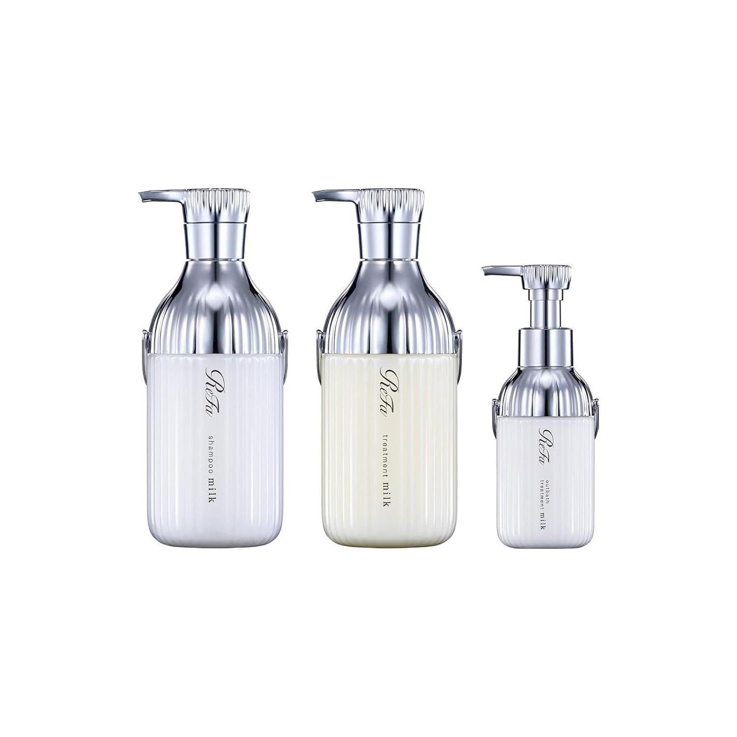 ReFa MILK PROTEIN (White Floral Musk (Main Shampoo Treatment Leave-in Treatment))