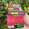 Nee Doh Nice Cube Super Solid Squish! - Blue Purple Pink