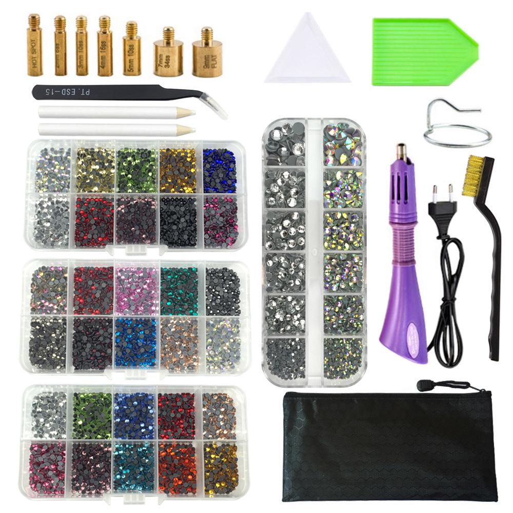 Rhinestone Setter Kit with Pen & Storage Bag for DIY Clothing & Jewelry Accessories