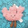 Neuer Schneemann JC Marshmallow Plüschtier, Kleiner Kirsch-Anhänger, Kleine Schildkröte Plüschtier, Croissant, Kleiner Pinguin JC Taschenanhänger