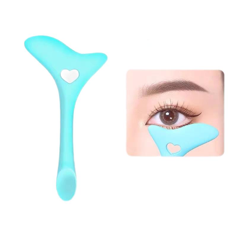 Eyeliner Template Winged Eyeliner Tool Mascara Shield Multi Functional Silicone Eye Shadow Applicator Is Suitable For Beginners