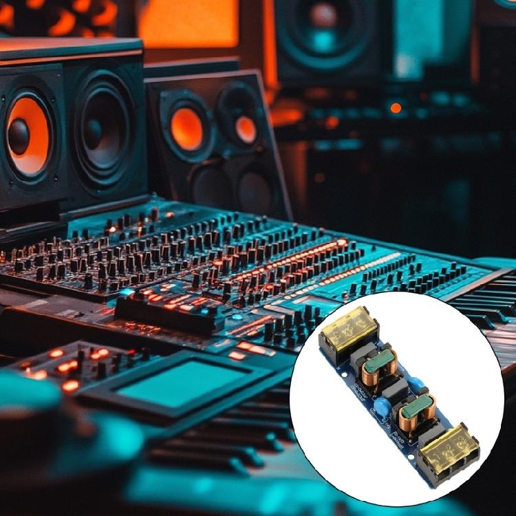 Two Stage Filter Board Electromagnetic Filter 25A Current Capacity Low-pass Filter for Industrial Power Purification