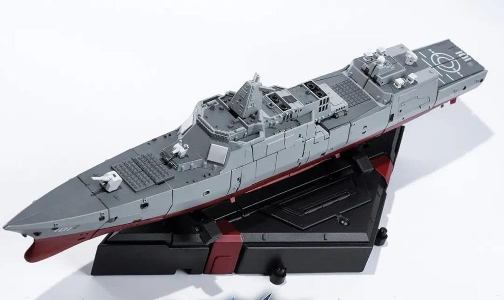 TOYSEASY YW2202 Type 055 Large Fleet Air Defense Destroyer, Keiten, PVC & ABS Painted Movable Figure