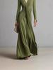 2026 Frühling/Sommer V-Ausschnitt Plissiertes Abendkleid - Elegantes Europäisches Lässiges Modekleid