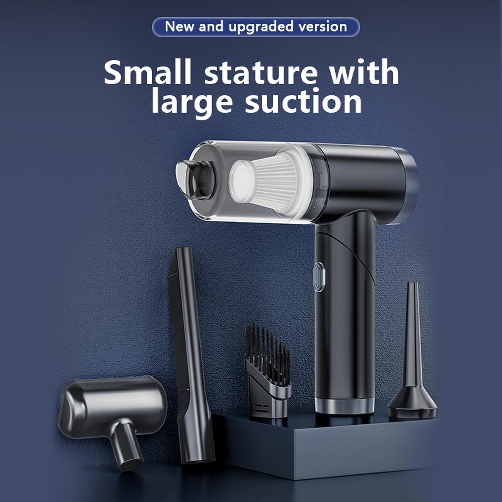 Car Wireless Vacuum Cleaner Multifuncional Inflator 120W High Power Cordless Home Appliance Vacuum