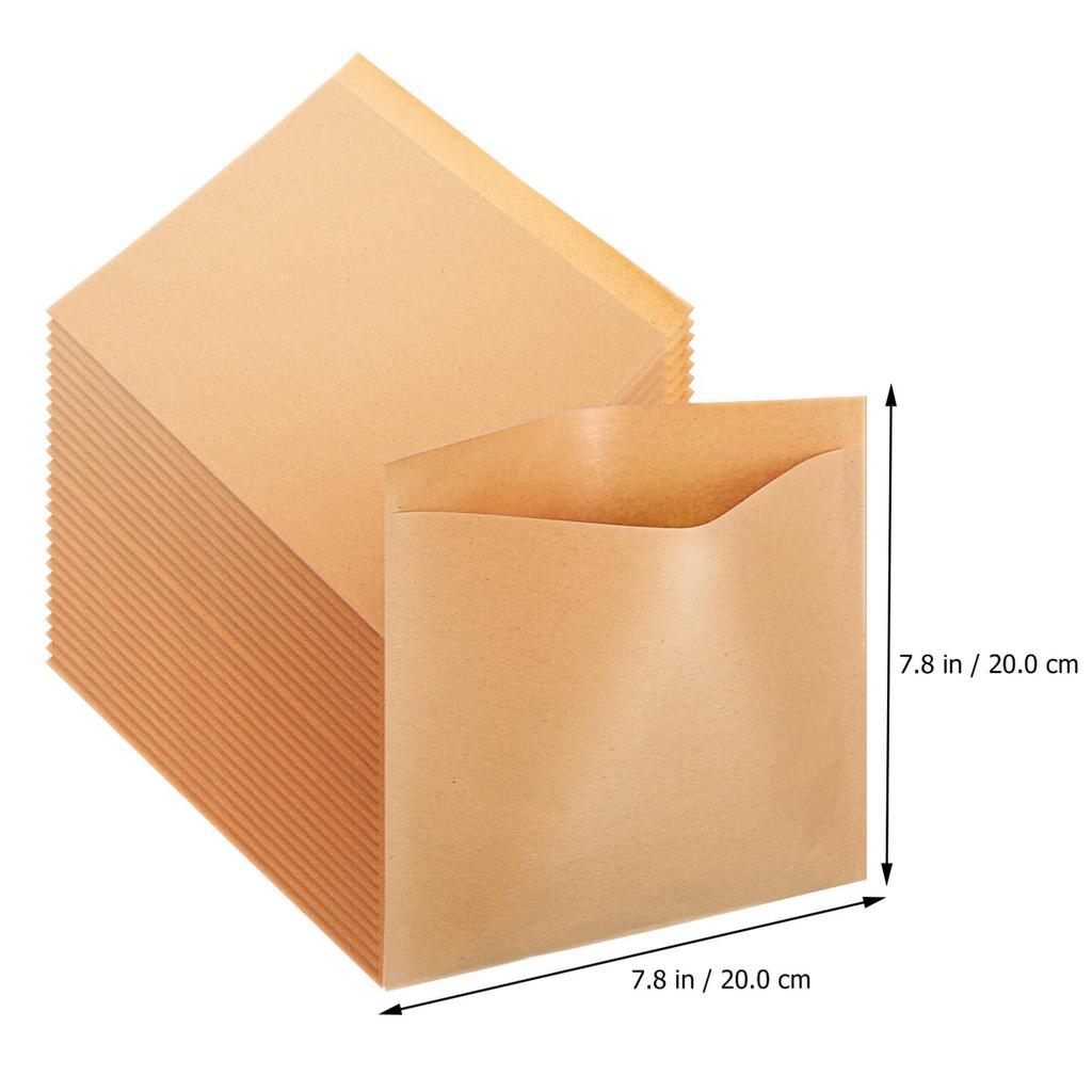 Amosfun Bread Paper Sandwich Burger Craft Commercial 200 Popcorn Potato Storage Food For Rice Ball Packaging Sweets Bags Bags, Bags, Bags, Bags, Bags,