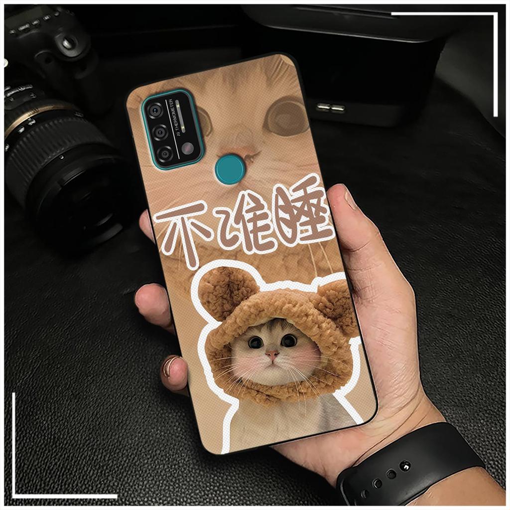 Dirt-resistant Soft case Phone Case For UMIDIGI A9 Silicone Shockproof Back Cover Couple Full wrap TPU Durable Graffiti