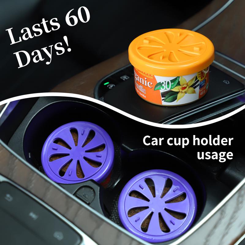 Car Flavoring  Air Fresheners Perfume Canned Wood Blocks Vanilla Flavor Long-Lasting Auto Aromatherapy Car Deodorant Supplies