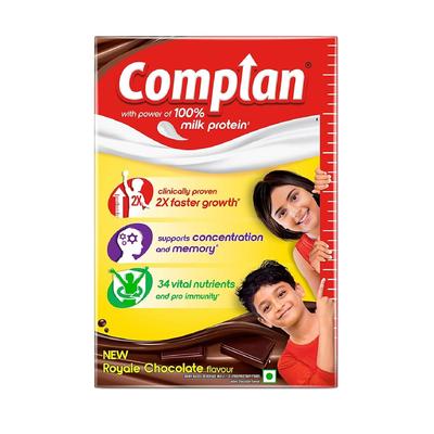 Complan Royale Ciocolată Băutură Nutritivă Pudră pentru Copii 500 g Cutie Proteine Ridicate Suport pentru Creștere