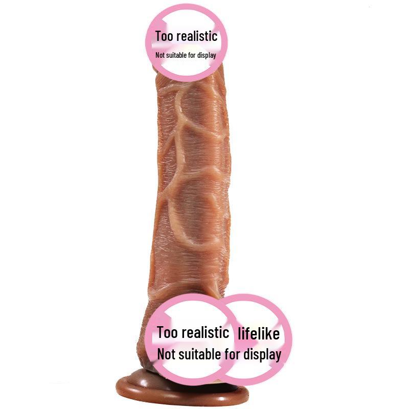 Electric Silicone Realistic Vibrating Dildo for Women