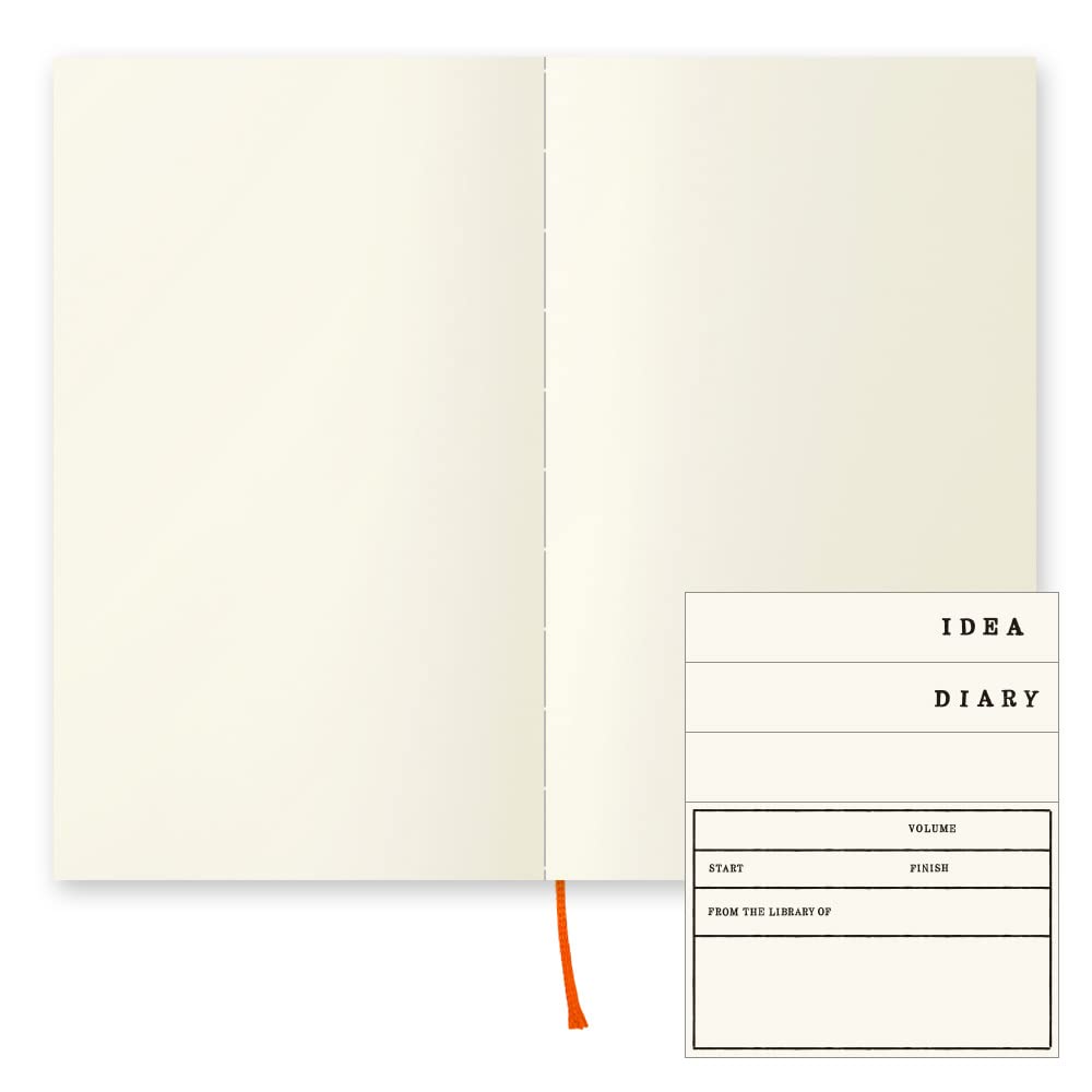 DESIGNPHIL MIDORI MD Notebook Shinsho Size, Blank Pages A15290006, Ideal for Writing and Sketching