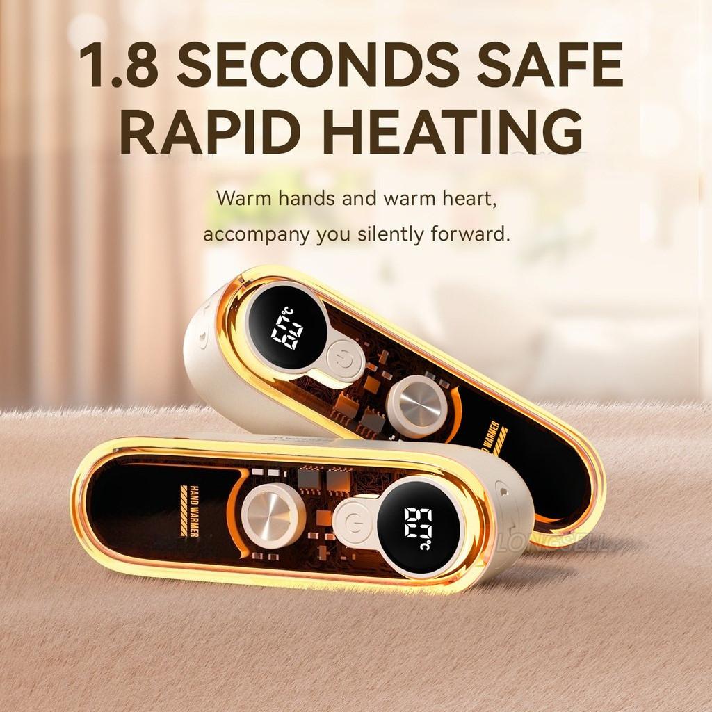 10000mAh Detachable Hand Warmer USB Charging Portable Warm Hands Treasure Creative Colorful Light Hand Warmer