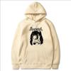 The Girl Print Pattern Pullover Women Harajuku Trip Outdoor Sweatshirt Autumn And Winter Fleece Loose Hoodie