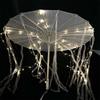 LED Chinese Japan Yarn Oiled Paper Umbrella Princess Lace Parasol Chinese Japan Umbrella Cosplay Drama Party Props