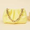 Versatile Women Bag Chain Strap Wide Chain Golden Luxury Fashion Bag Accessories Fashion Chain Bag