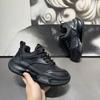 Men's Shoes New Thick-soled Heightening Retro Niche Shoes Fashion Trend Casual Trendy Shoes