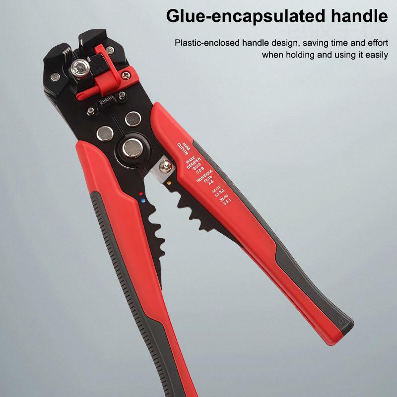 Wire Stripping Multifunctional Pliers For Cable Cut Crimpterminal High Precision Automatic Hand Tool Cable Cuttercrimper
