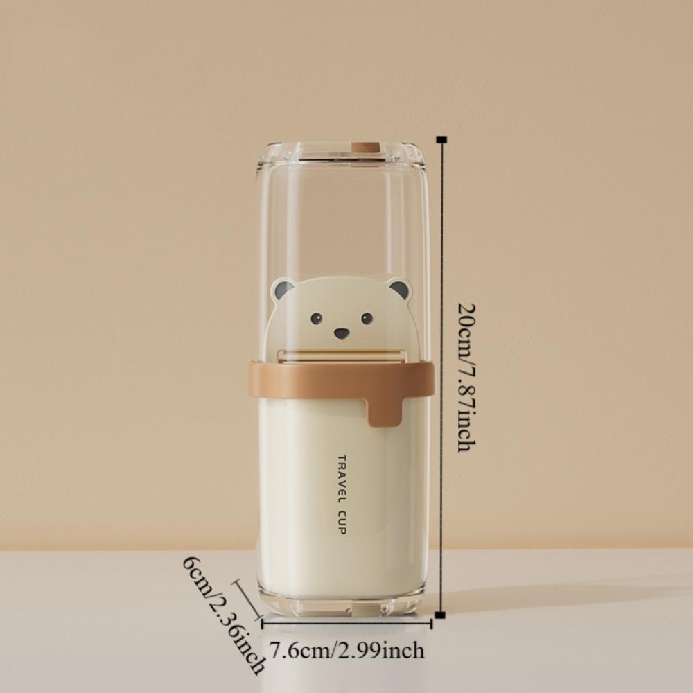 Non-Slip Kids Gargle Cup Cartoon Travel Brush Cup Portable Toothbrush Cup  Travel Use