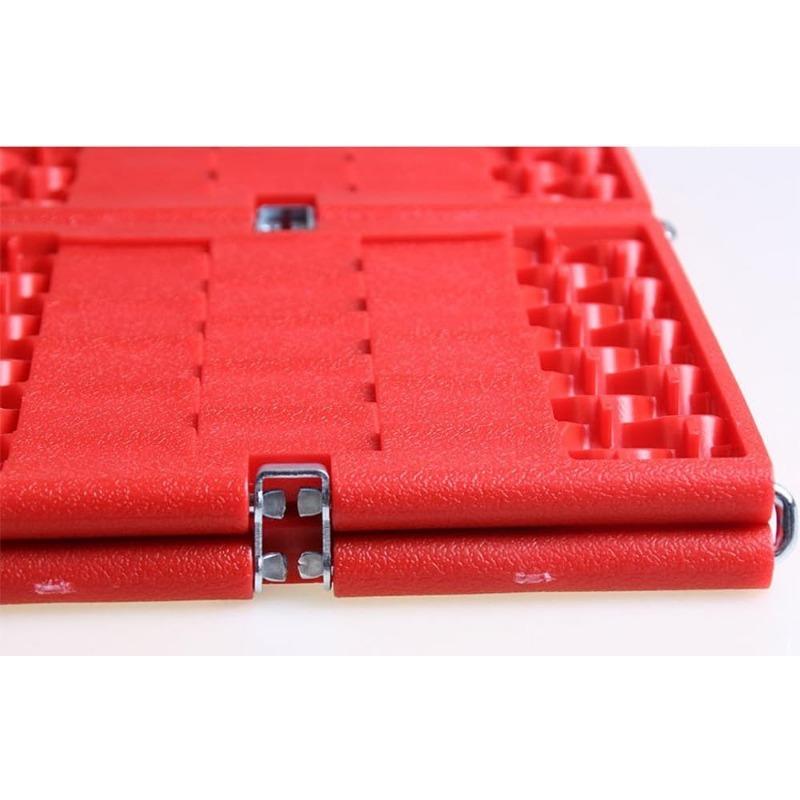 2PC/Set Foldable Emergency Tire Traction Pad, Car Escaper, Ideal to Unstuck Your Car From Snow, Ice, Mud and Sand