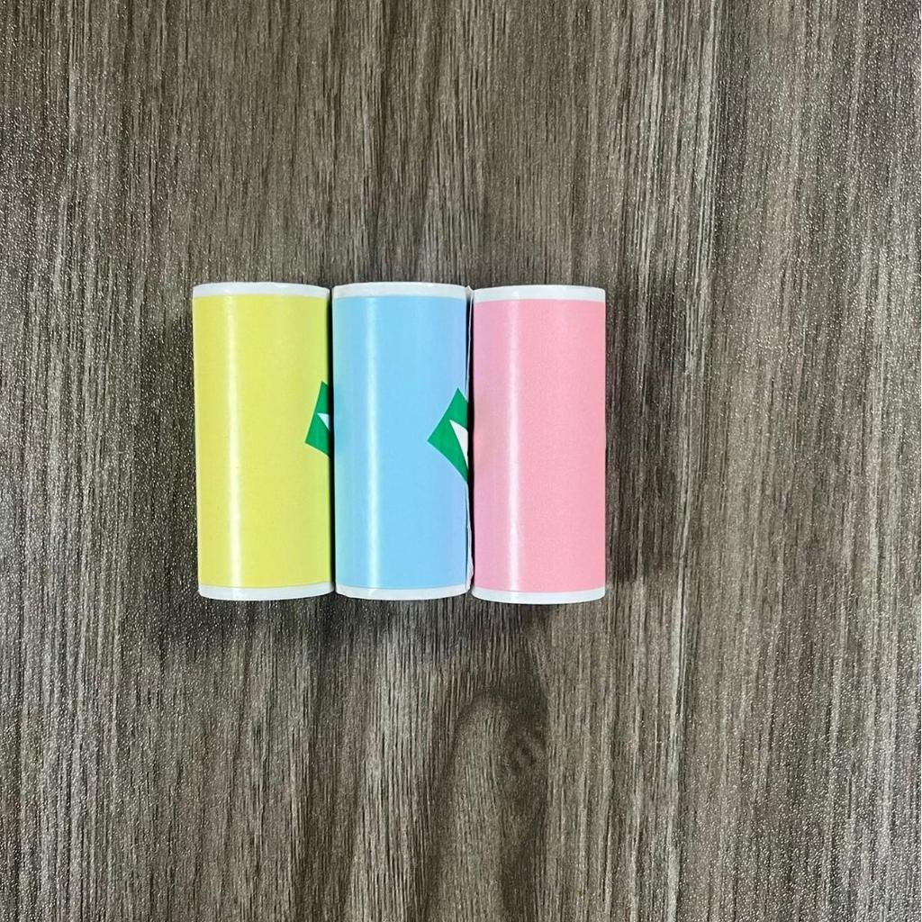 57x25mm Thermal Self-Adhesive Printable Paper - Colorful