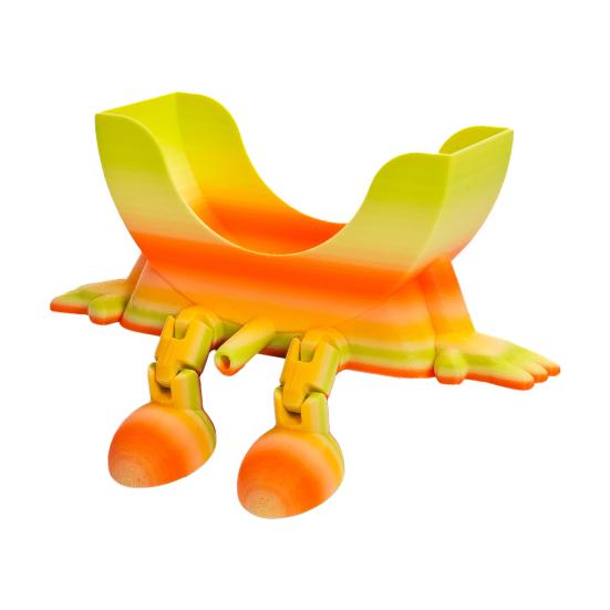 Funny Peeing Sponge Holder 3D Printed Round Sponge Stand with Drainage Countertop Sponge Holder for Kitchen Bathroom Sink