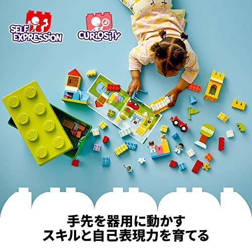 LEGO Duplo Super Caixa Deluxe 10914, brinquedo educativo para meninos e meninas de 2 e 3 anos, perfeito como presente de aniversário para bebês e crianças pequenas de 18 meses