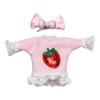 Fashion Suit Dress Up Skirt Cute Clothes Uniform for 1/12 BJD Dolls 16cm 17cm OB11 Doll for Girls Kids Doll Toys Accessories