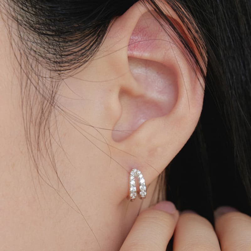 Byweekend Name Cubic Earring