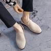 Men's Casual Shoes Cow Suede Genuine Leather Mens Slip-on Party Wedding Loafers Moccasins Men Light Comfortable Driving Flats