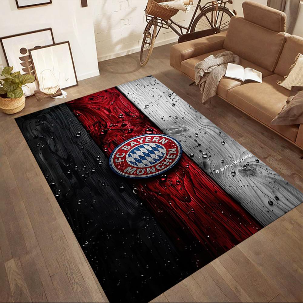Fc Bayern München Square Rugs Are a Great Choice for Living Rooms, Bedrooms, Home Décor, and As Gifts.
