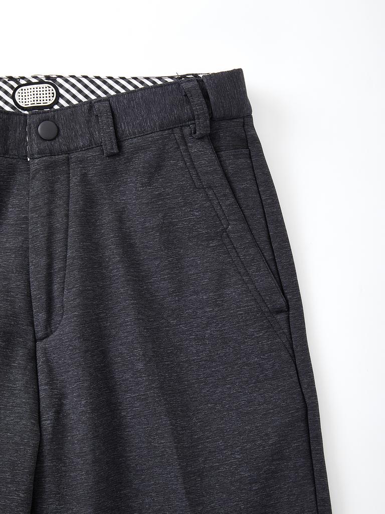 IKALOOK Daily & Office Warm Elastic Waist Fleece Pants Cpt175