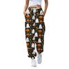 Women's Sports Pants With Pockets Fashion Print Elastic Waist Pants Casual Sweatpants Pants