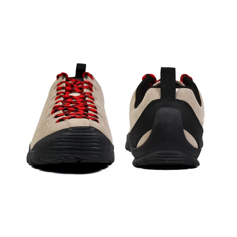 JASPER Trekking Outdoor Beige X Red [KEEN] (1002672) Men's Shoes [Used]