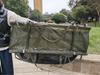 Heavy-Duty European Carp Fishing Weighing Bag - Foldable Net & Cloth Design