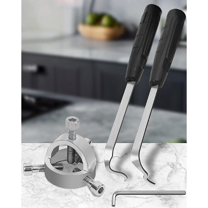 1 Set Universal Kitchen Range Hood Fan Puller Metal Wind Wheel Removers Tool For Hand Steel Removal Accessories