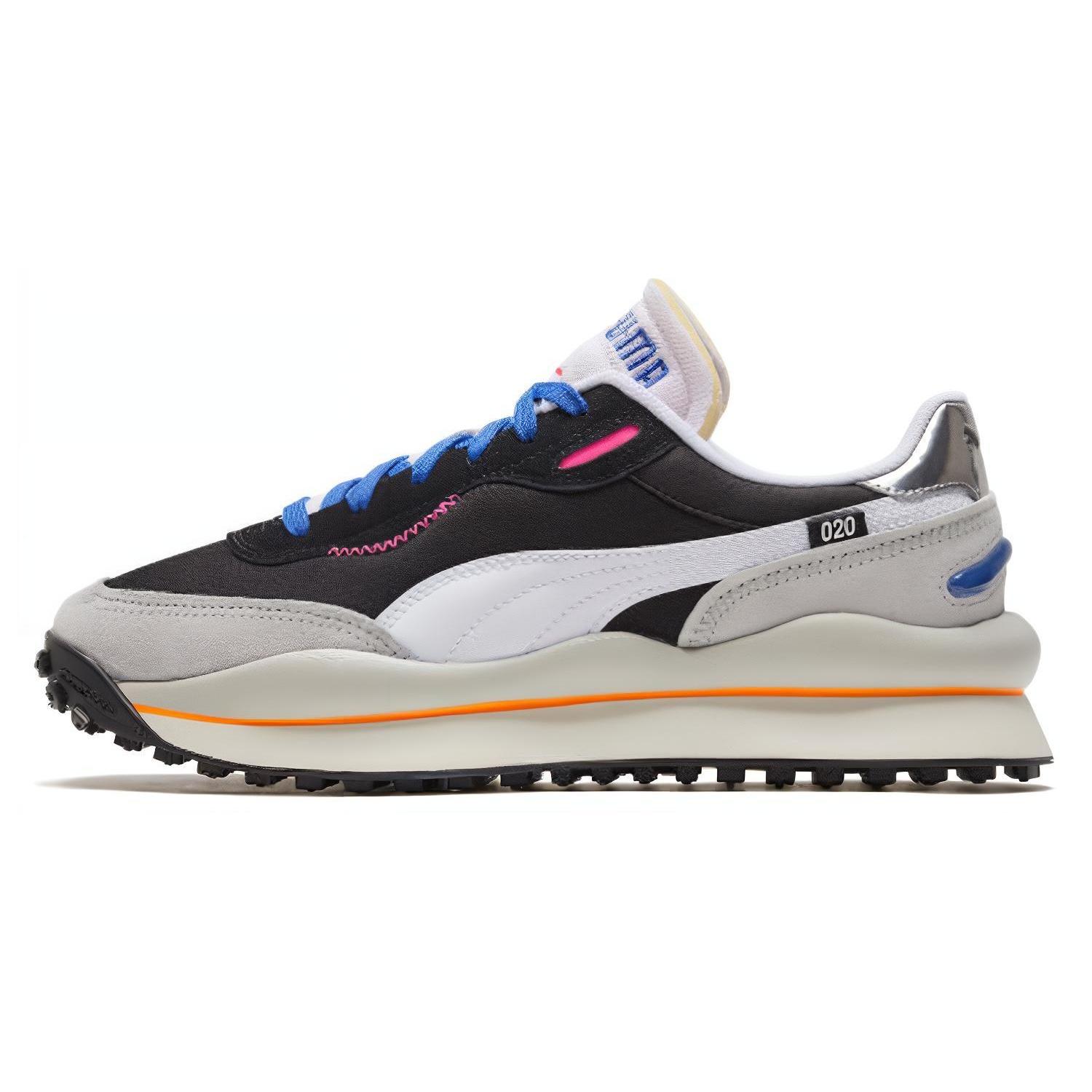 PUMA Style Rider Play On - Black Grey Violet Men s 371150-02 EU 35.5
