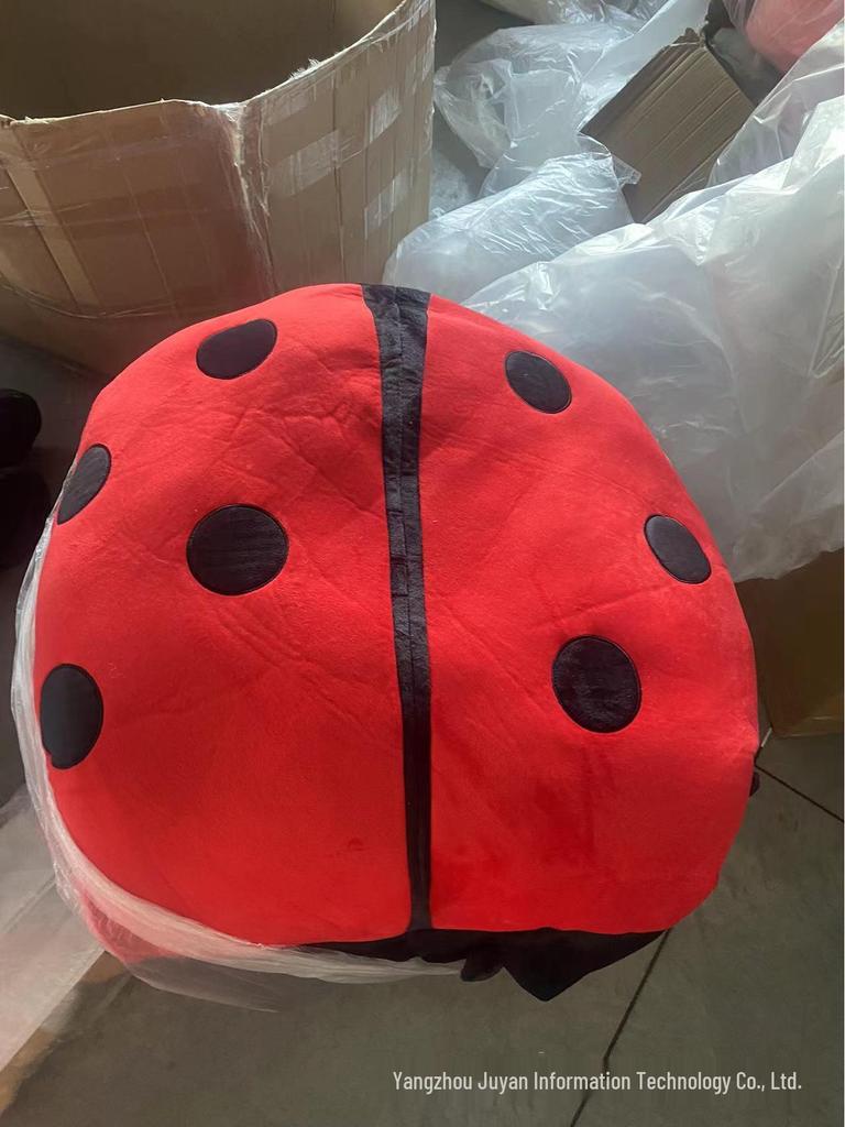 Peluche Coccinella a Sette Punti e Scarabeo Cuscino da Abbraccio - Cuscino Giocattolo Tartaruga Bruco