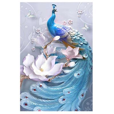 Full 5D Diy Diamond Painting Elegant Peacock Diamond Embroidery Cross Stitch Home Decor Handmade Gift