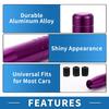 A ABSOPRO Universal Shift Knob 13cm Stick Shift Lever Knob with 3 Adapters for