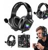 K8 tragbare schwarze On-Ear Bluetooth Gaming-Kopfhörer für Gamer