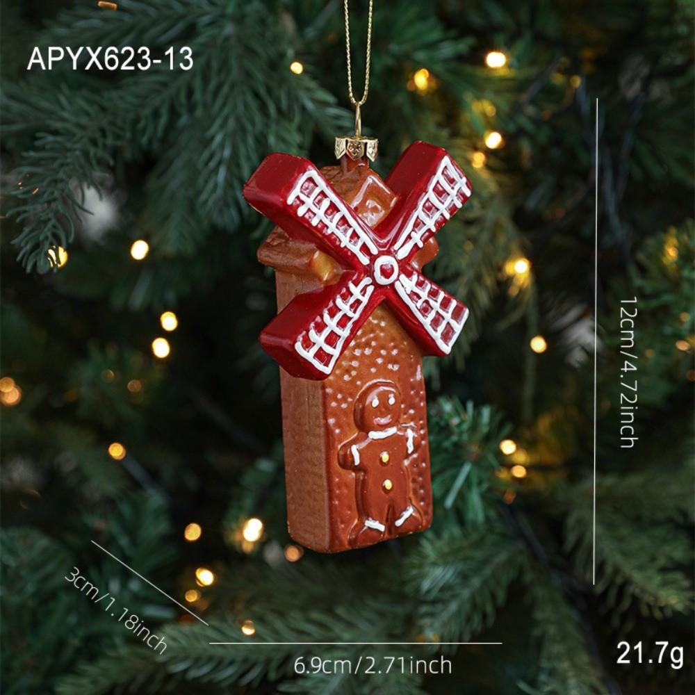 Plastové vánoční ozdoby perníčků Vánoční dárek